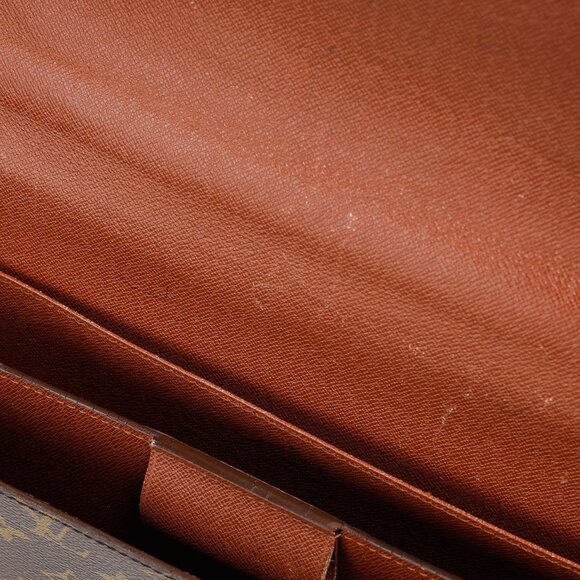 Louis Vuitton Vintage Brown Monogram Canvas Briefcase - Picture 10 of 12